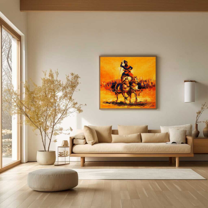 Singh of Anandpur Sahib-Sikh art - image 7
