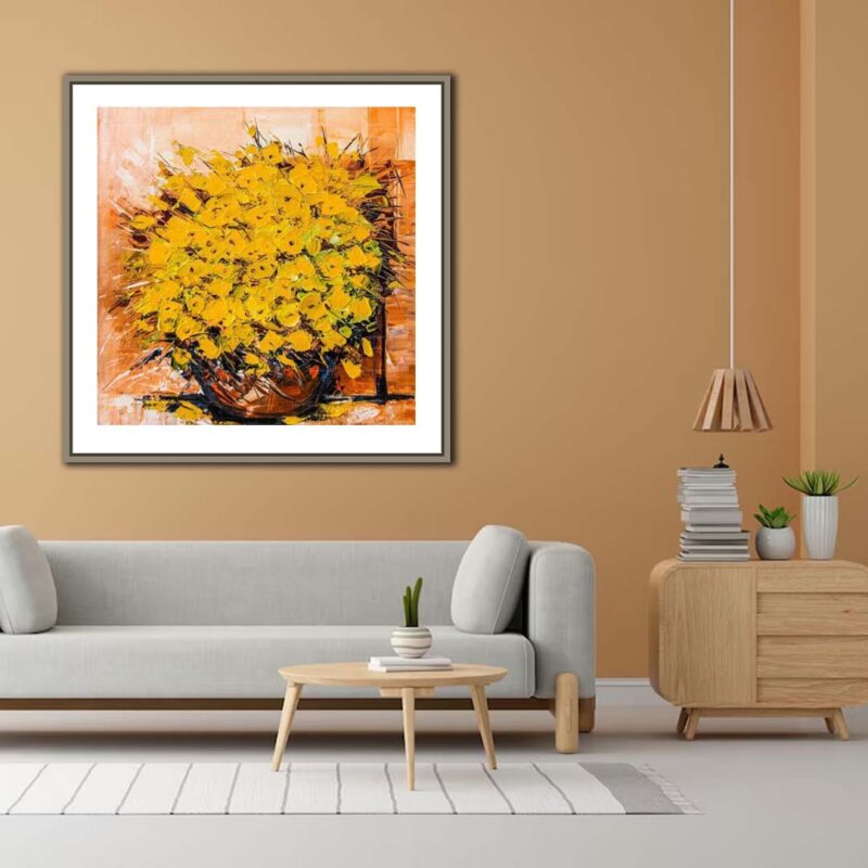 Golden Greeting Flowers - image 4