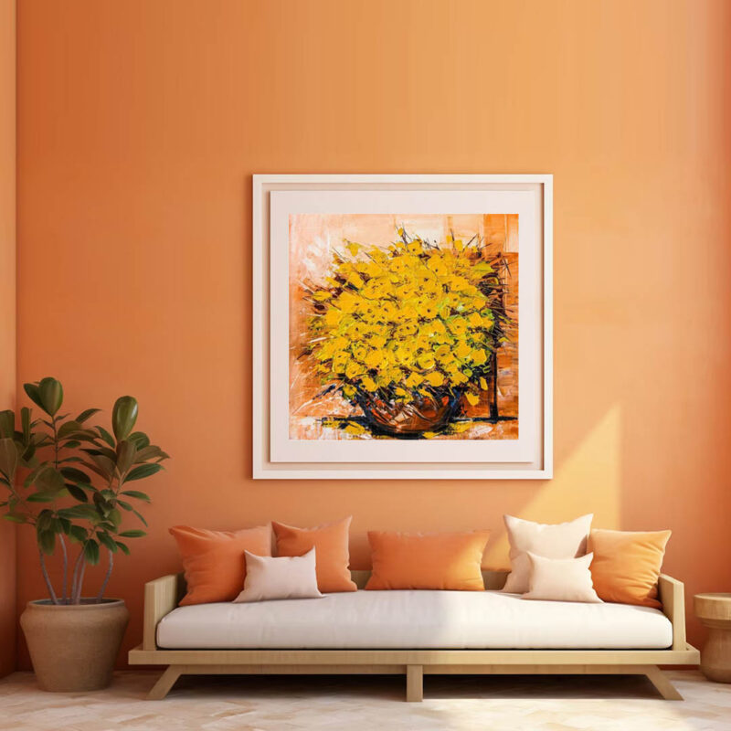Golden Greeting Flowers - image 2