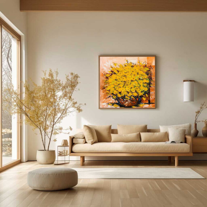 Golden Greeting Flowers - image 6