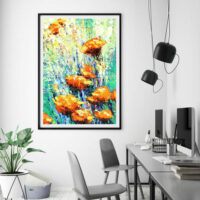 Beautiful-Marigold-Genda-phool-Floral-Painting