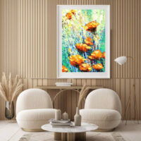 Beautiful-Marigold-Genda-phool-Floral-Painting