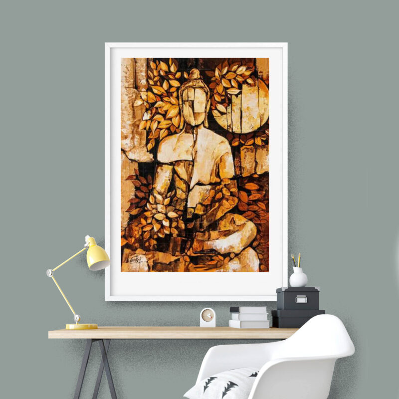 Lord Buddha- The Eternal Light Painting - image 7