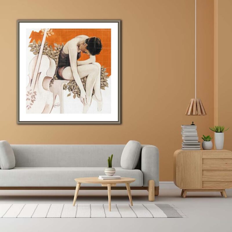 A Violent Prayer- Figurative Art - image 2