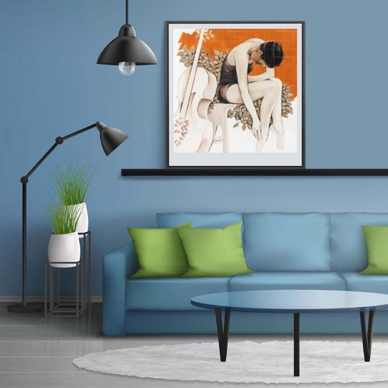 A Violent Prayer- Figurative Art - image 4