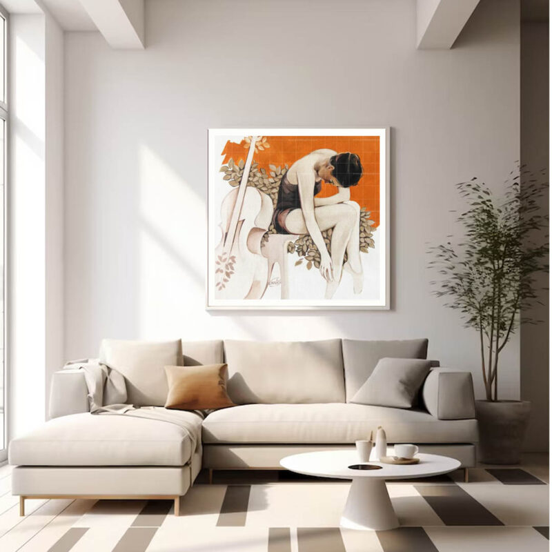 A Violent Prayer- Figurative Art - image 3