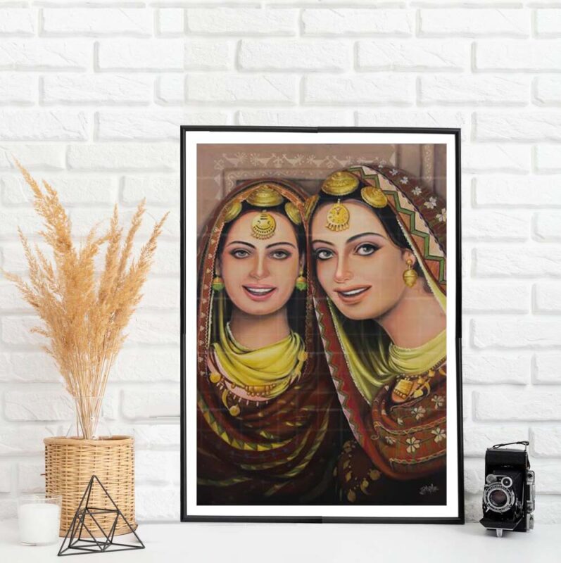 Punjabi Folk Painting-Phulkari - image 5