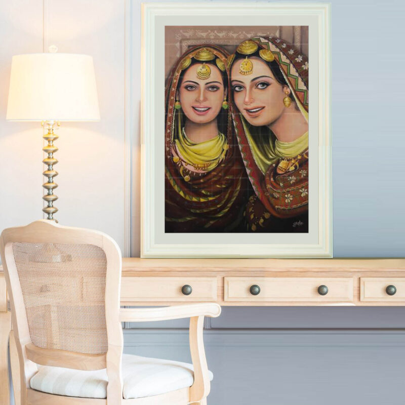Punjabi Folk Painting-Phulkari - image 2