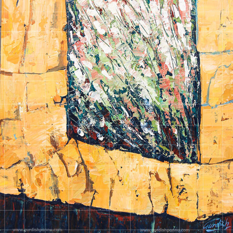 window of nature is a beautiful abstract contemporary artwork of nature which is modern and quite famous.