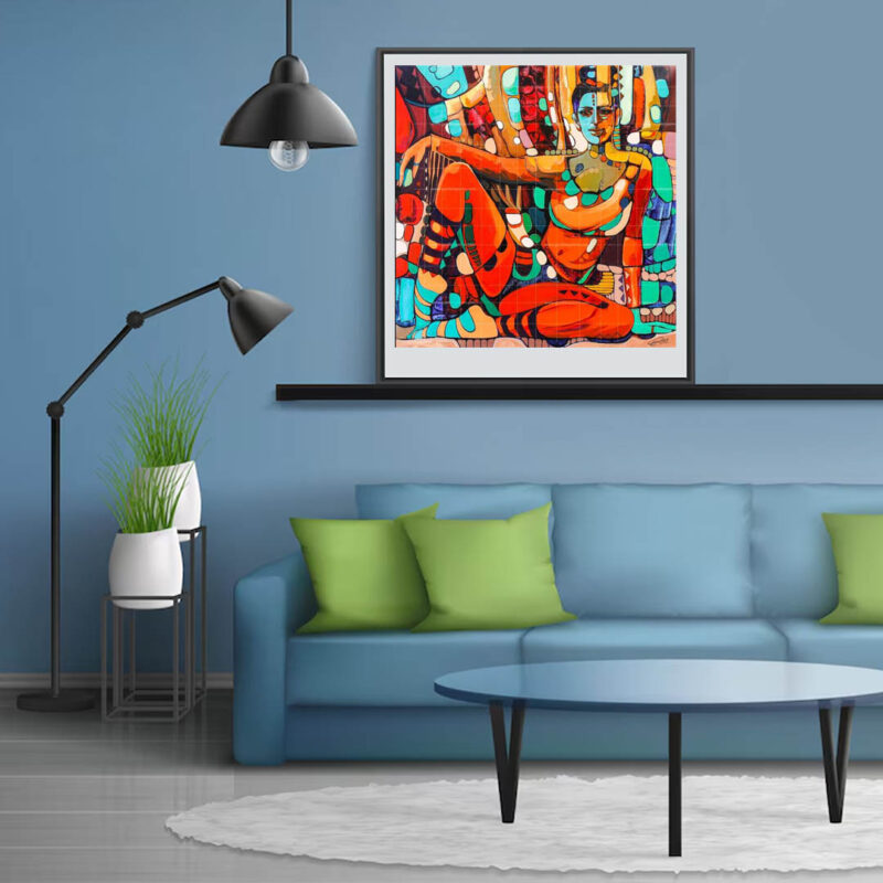 Painting of belly dancer – The Bananza - image 3