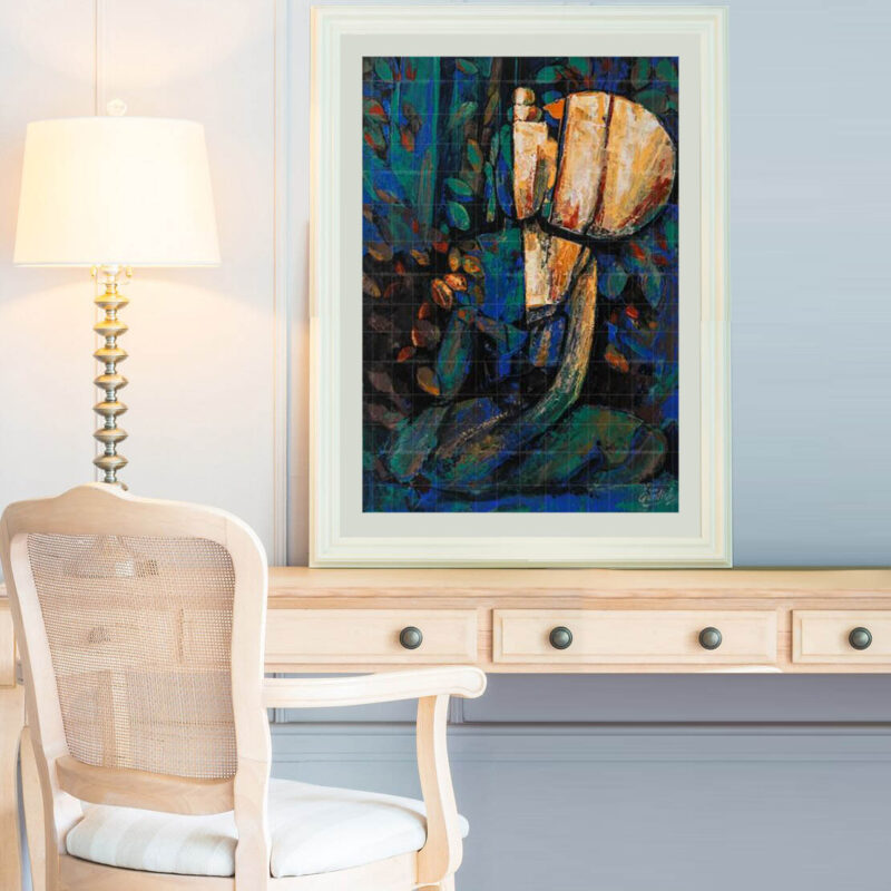 Buddha paintings-The soulful calmness - image 3