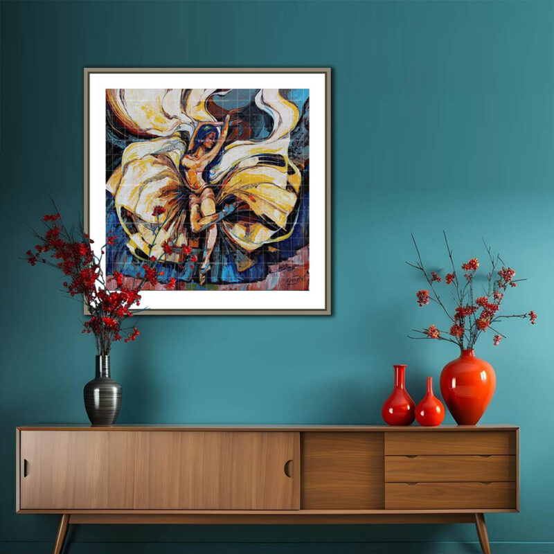 Dance Paintings-The golden balance - image 6