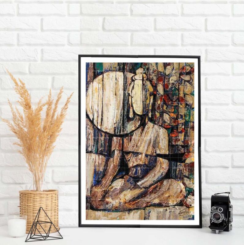 Buddha paintings-The inner peace - image 4