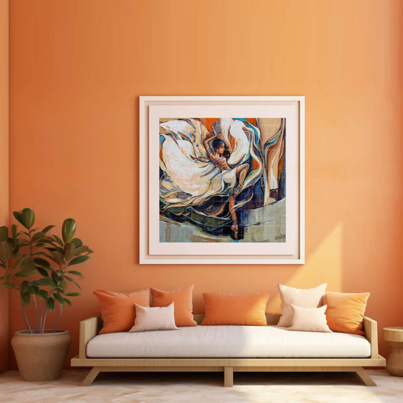 Dance paintings-The freedom - image 5