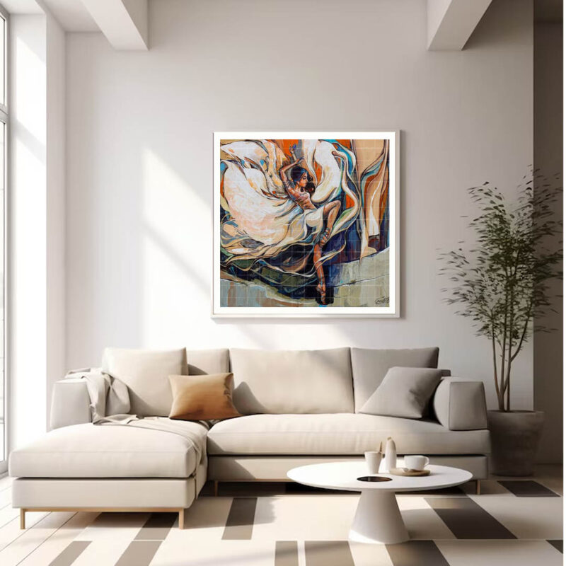 Dance paintings-The freedom - image 3