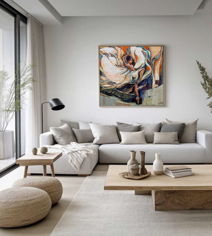 Dance paintings-The freedom - image 10