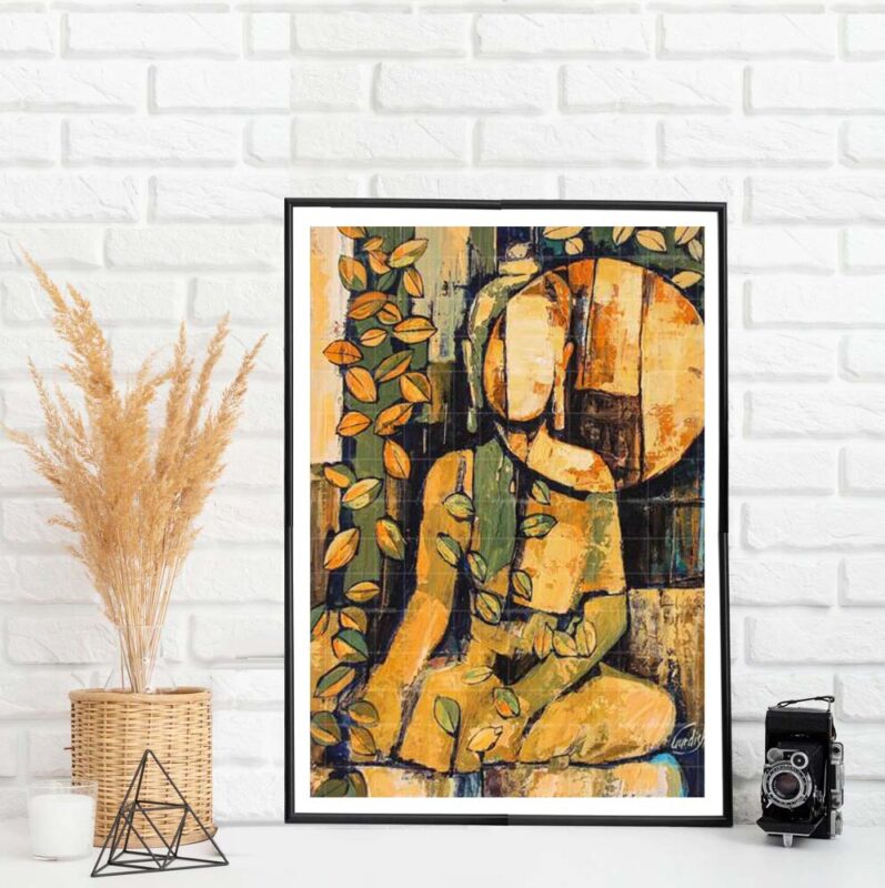 Buddha paintings-The eternal serenity - image 4