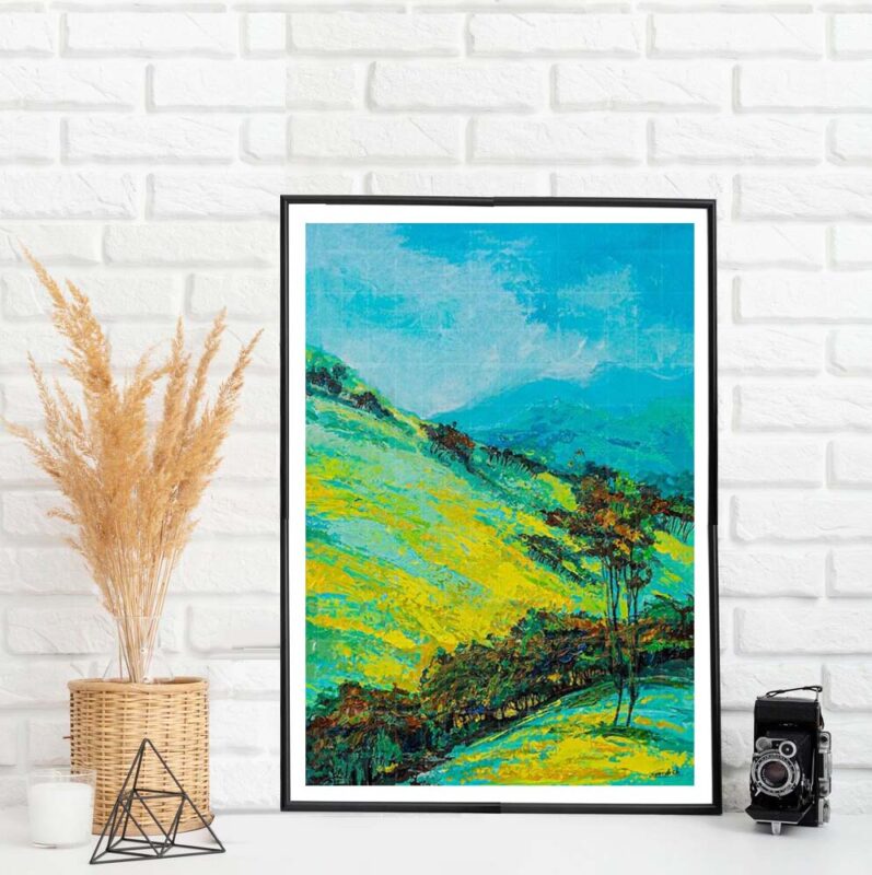 Landscape painting- Shimla - image 5