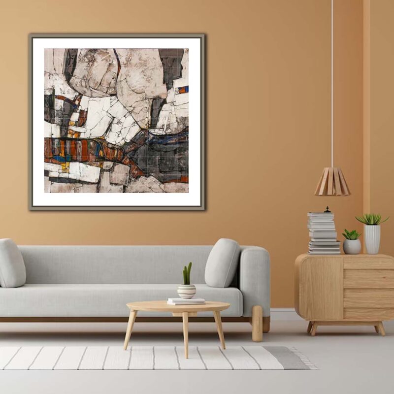 Mount Fuji- Abstract painting - image 2