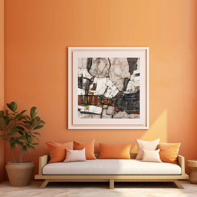Mount Fuji- Abstract painting - image 4