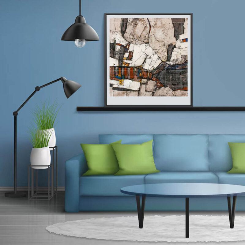 Mount Fuji- Abstract painting - image 5