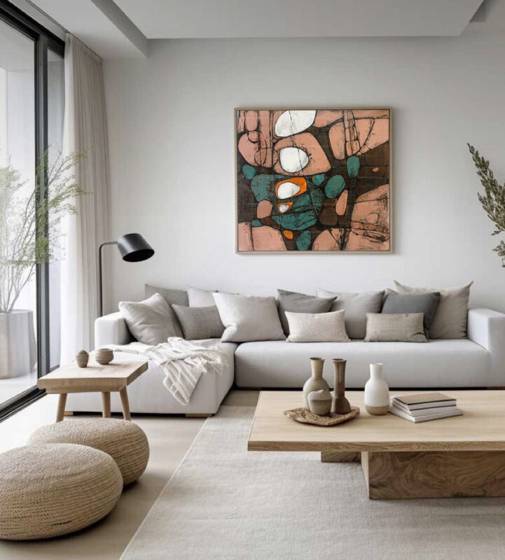 Sea mount-Abstract painting - image 10