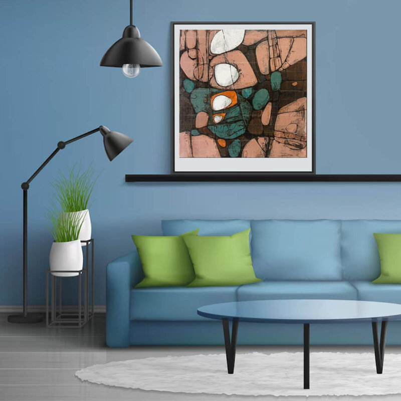 Sea mount-Abstract painting - image 2