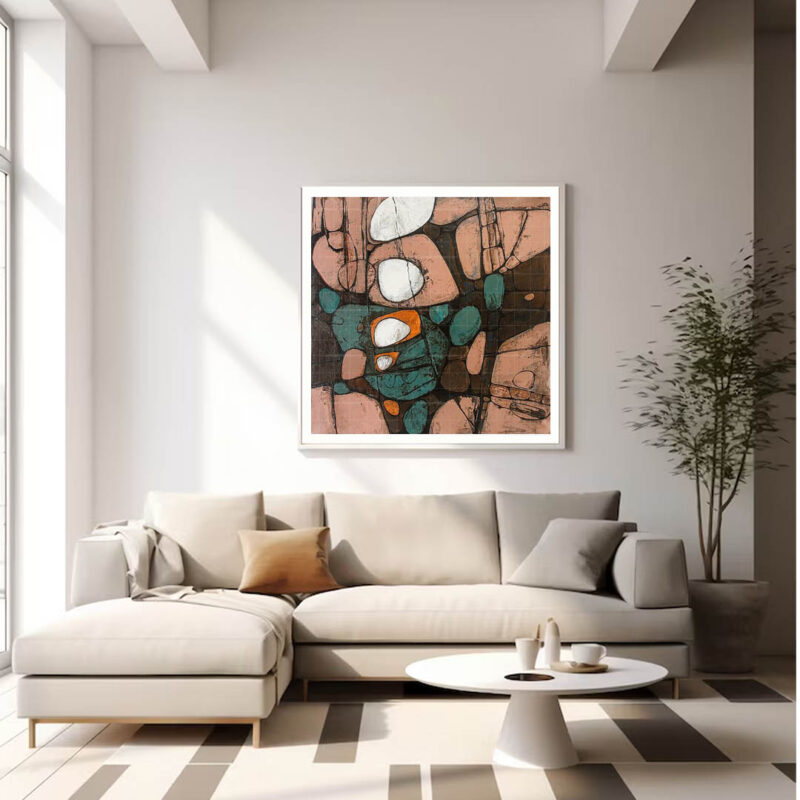 Sea mount-Abstract painting - image 3