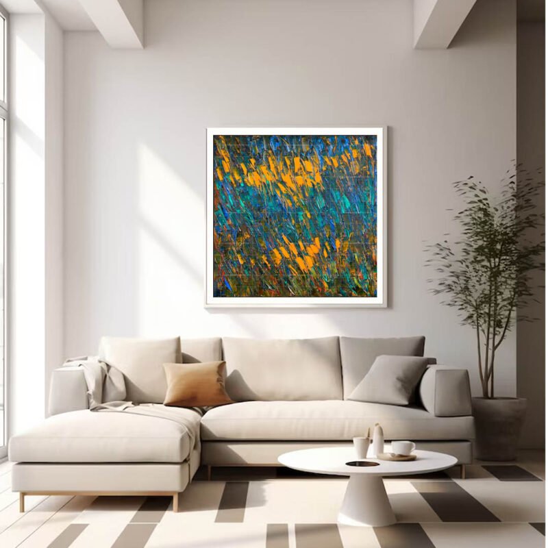 Starry Night- Nature Painting - image 3