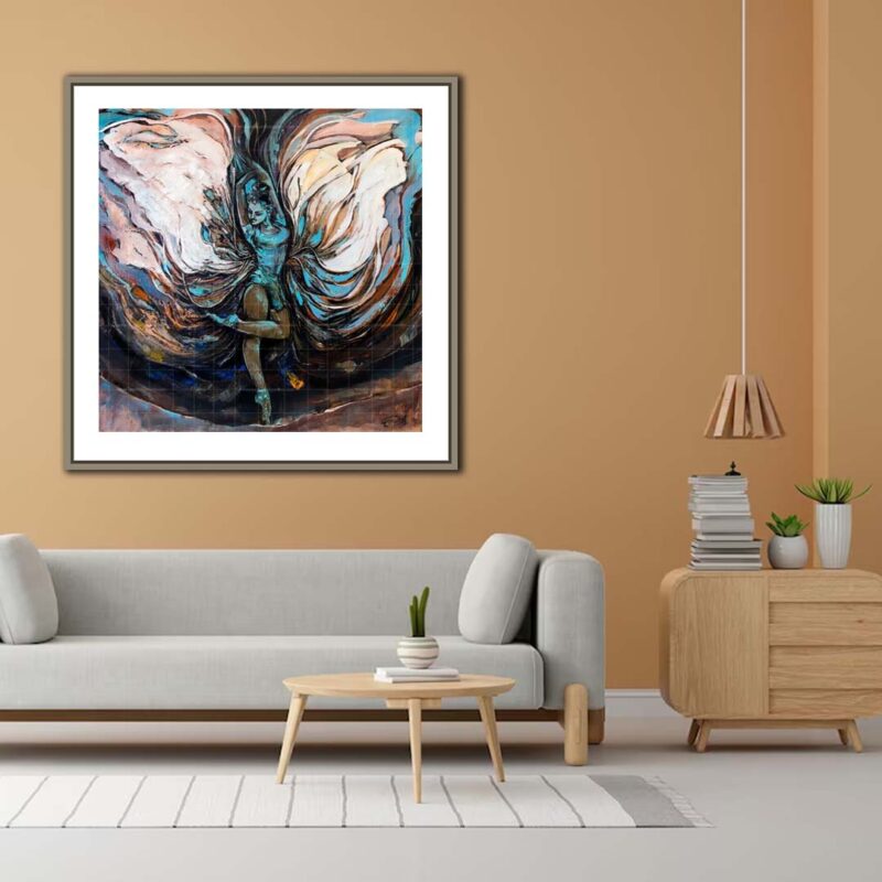 Angel Wings- Acrylic painting - image 4
