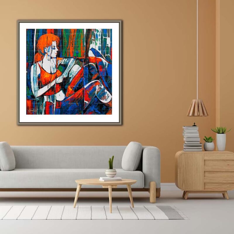 Woman with bird - image 4