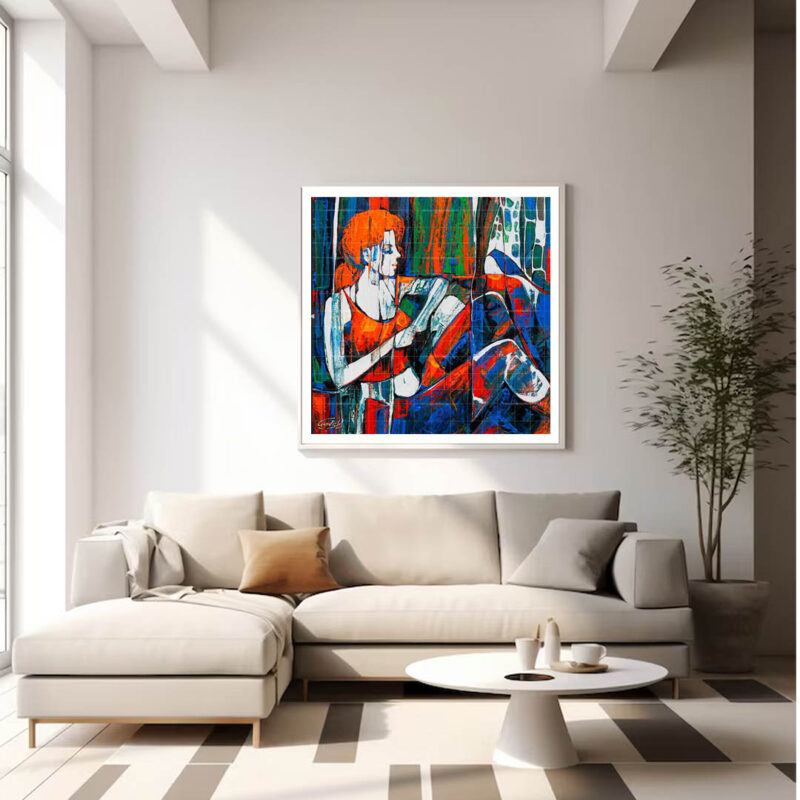 Woman with bird - image 3