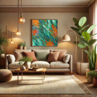 Abstract-wall-painting