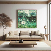 White-Waterlilies-painting