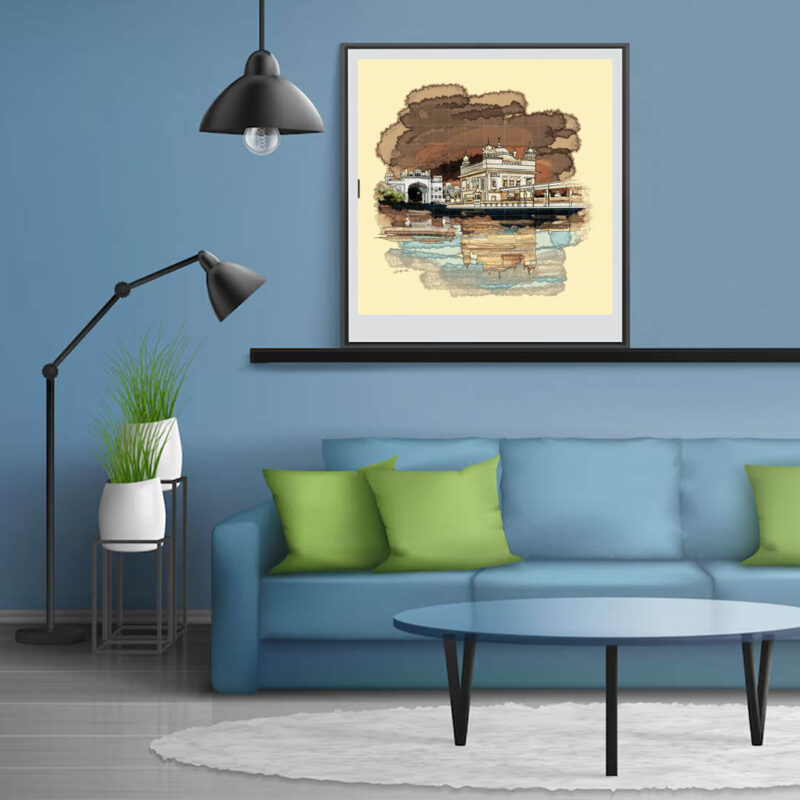 Golden Temple Painting - image 3