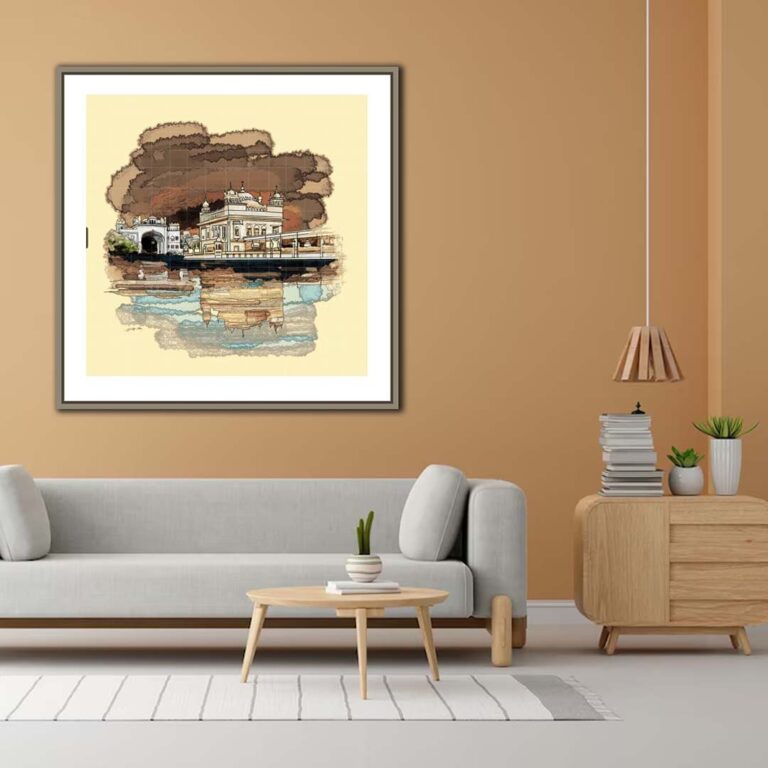 Golden Temple Painting - gallery photo 2