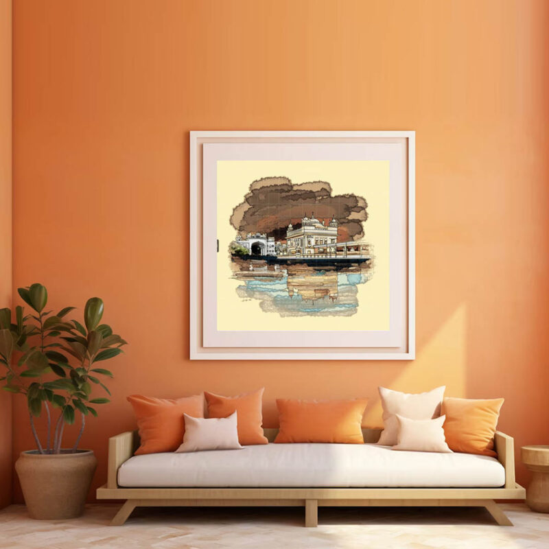 Golden Temple Painting - image 5