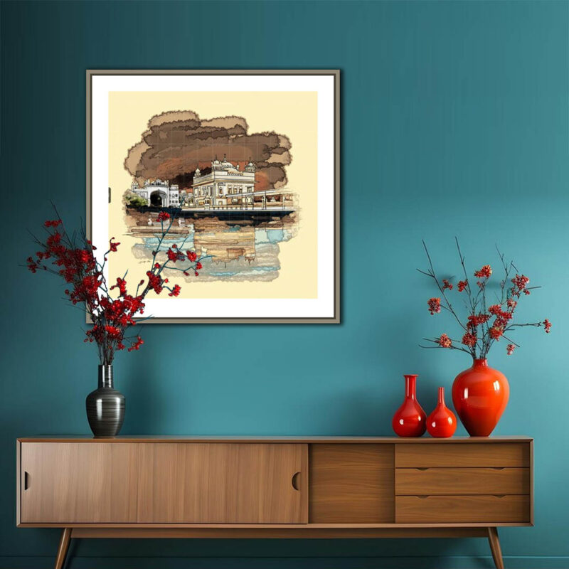 Golden Temple Painting - image 6