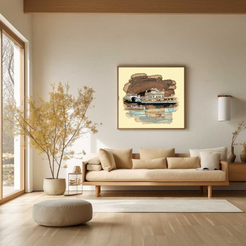 Golden Temple Painting - image 8