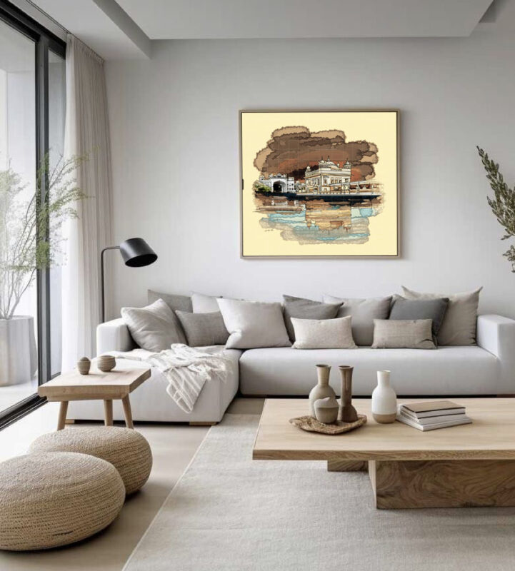 Golden Temple Painting - image 10