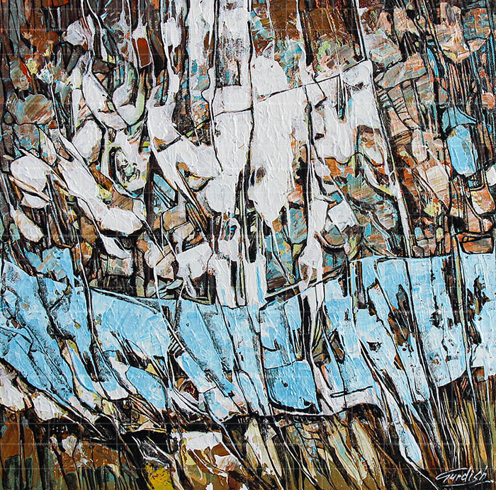 The summer waves is a painting made from acrylic colors and it is for sale at affordable price. Buy World famous acrylic painting for room decoration and living rooms . Worldwide shipment free. Canvas Prints also available.