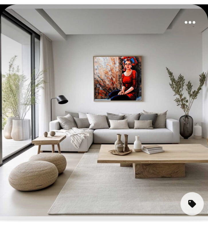 Gaze of love- European painting - image 3