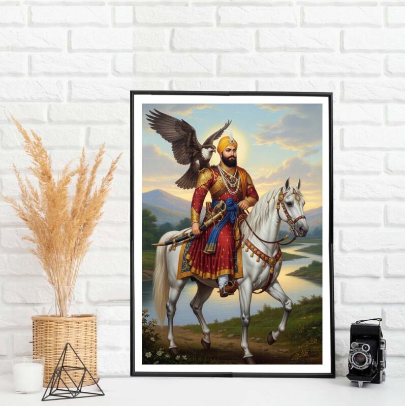 Guru Gobind Singh ji Painting - image 6